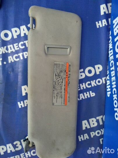 Козырек солнцезащитный. Toyota Alphard минивен