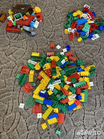 Конструктор полесье с деревьями и забором пакетом