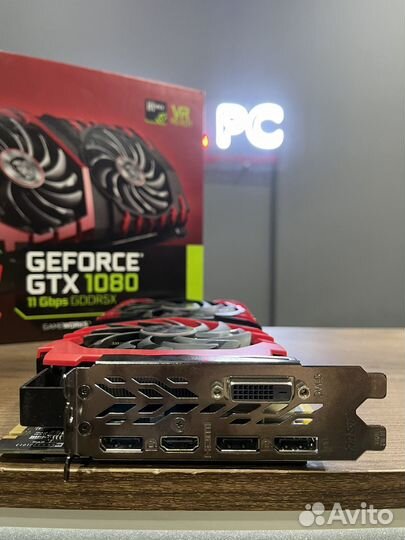 Видеокарта GTX 1080 8GB MSI Gaming X