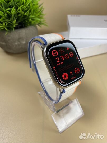 Смарт часы apple watch 9 amoled экран