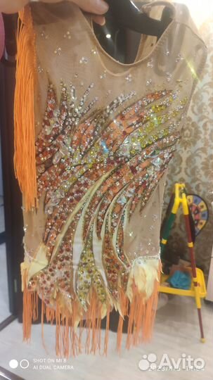 Купальник гимнастический для выступлений на 6-7