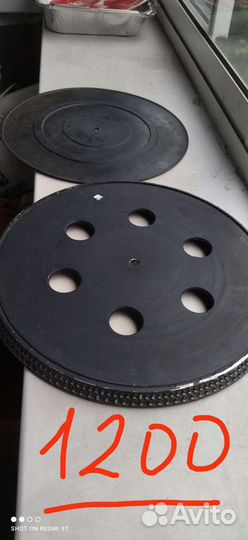 Опорные диски для виниловых проигрывателей