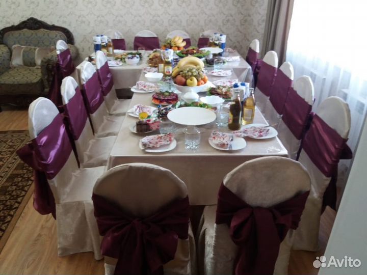Прокат столов и стульев