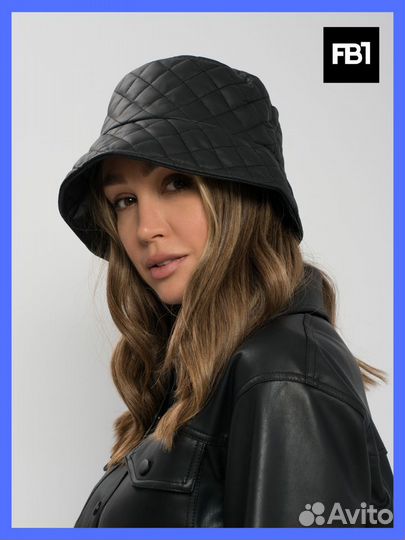 Женская Утепленная Панама Черный