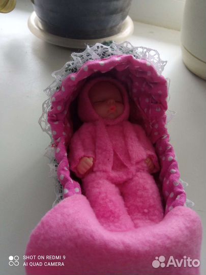 Кроватка люлька для кукол