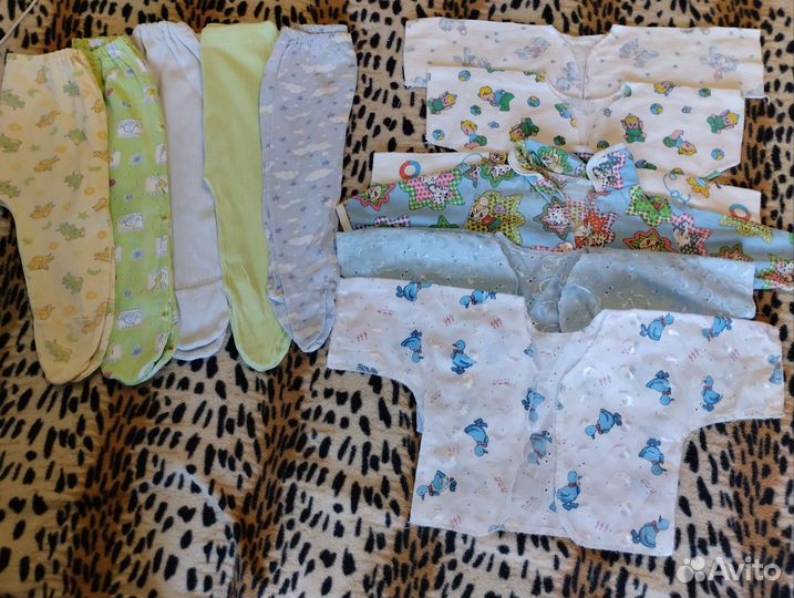 Вещи на новорожденного мальчика от 56-62 р.пакетом