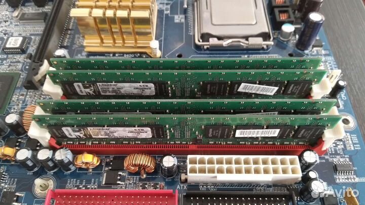 Материнская плата lga 775 ddr2
