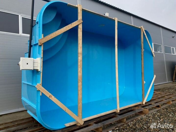 Полипропиленовая чаша бассейна 4x3 м