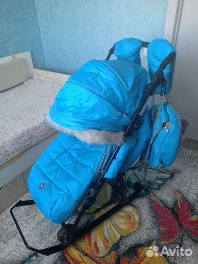 Санки коляска ника