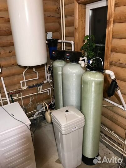Фильтр умягчитель для воды. Комплект