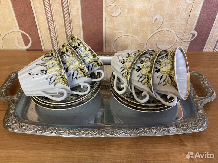 Сервизы лфз,чайные пары СССР