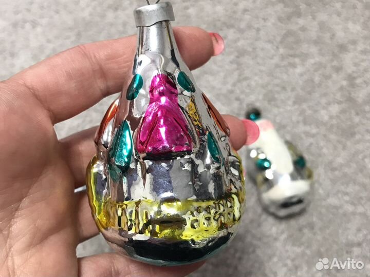 Елочные игрушки СССР