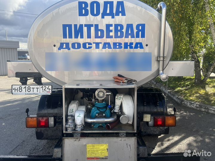 Доставка воды водовозом