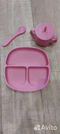 Силиконовая посуда для малышей