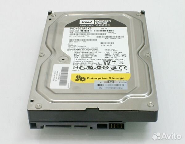 Western Digital (WD1602abks) 160 Гб SATA