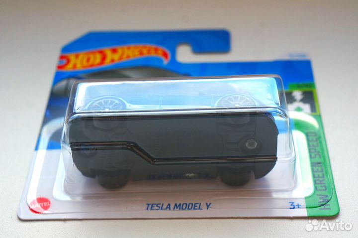 Hot Wheels Tesla Model Y (Blue)