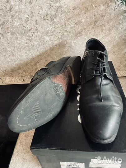 Мужские ботинки кожа 41
