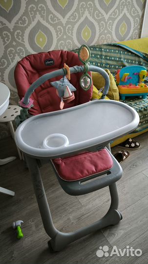 Стульчик для кормления chicco polly magic relax