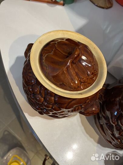 Горшок керамический 6 шт