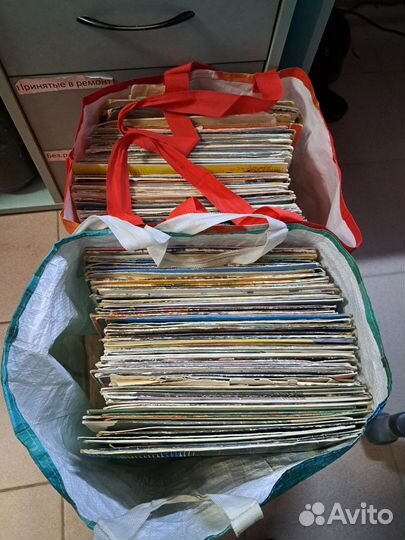 Виниловые пластинки СССР