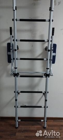 Шведская стенка с турником и брусьями