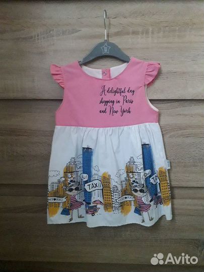 Два летних платья для девочки 92размер