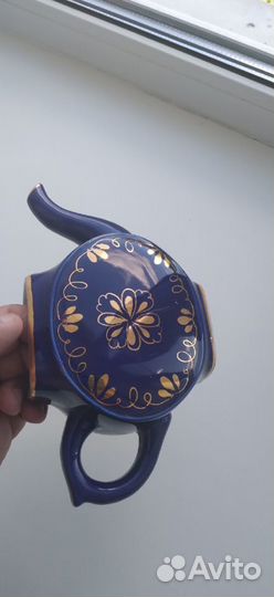 Заварочный чайник Гжель СССР