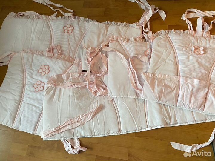 Бортики в детскую кроватку