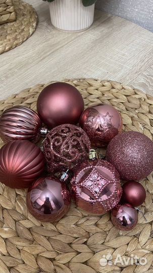 Набор новогодних шаров