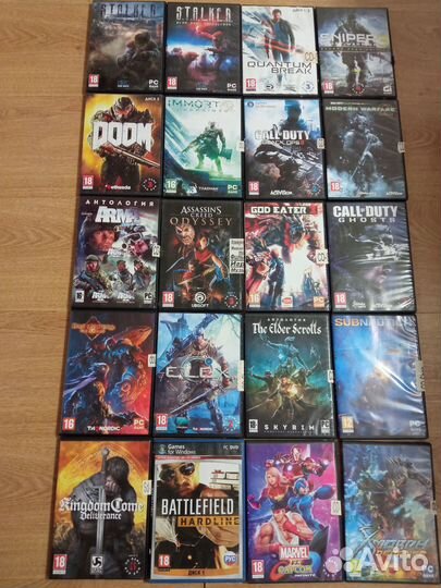 Игры для пк на дисках