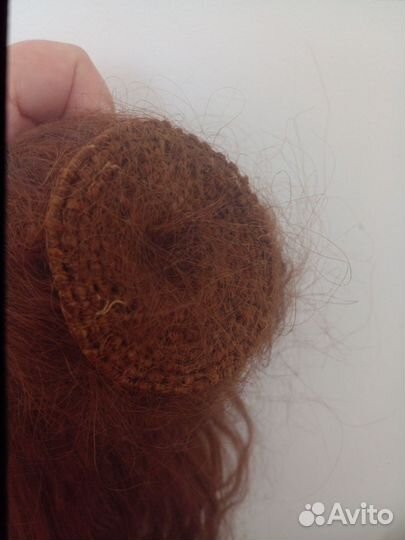 Готовый хвост (шиньон )из натуральных волос 50 см