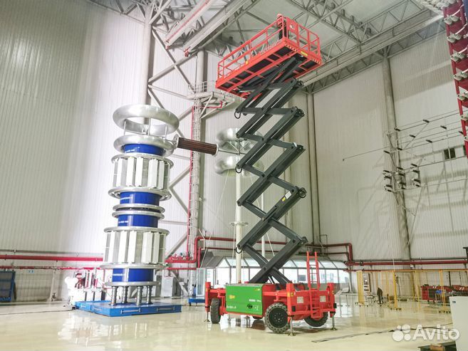 Ножничный подъемник 14 м jcpt1418RT Dingli дизель