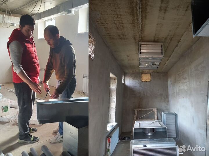 Монтаж, ремонт и обслуживание систем вентиляции