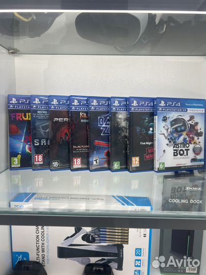 Диски на ps4 vr
