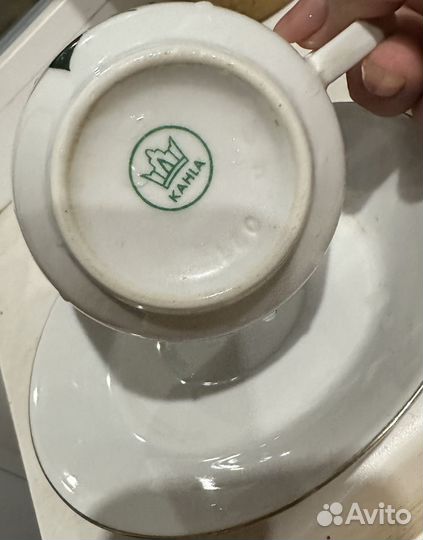 Чайная пара фарфор