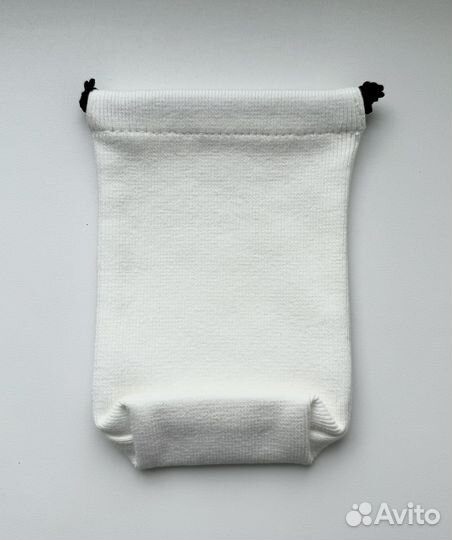 Chanel мешочек чехол косметичка белая