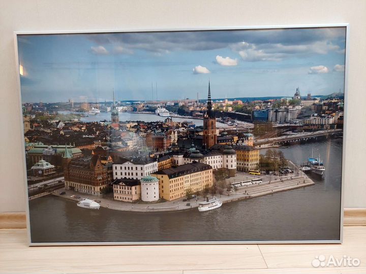 Рама серебристая IKEA для постеров