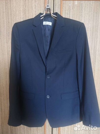 Пиджак школьный для мальчика 164