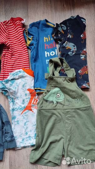 Брюки, футболка, шорты вещи 86-92