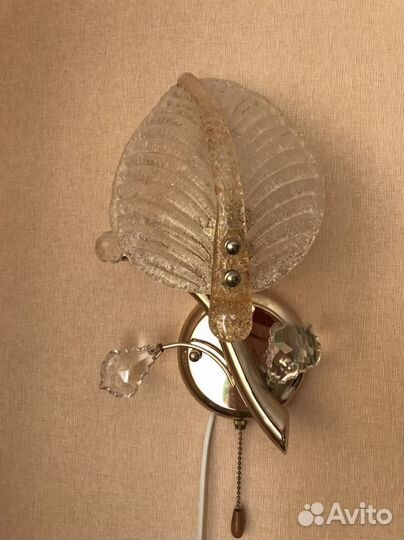 Люстра и бра