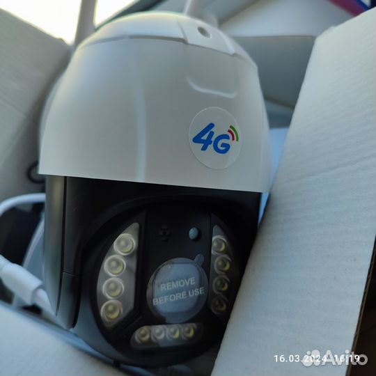 Умная камера видеонаблюдения 4G Wi Fi