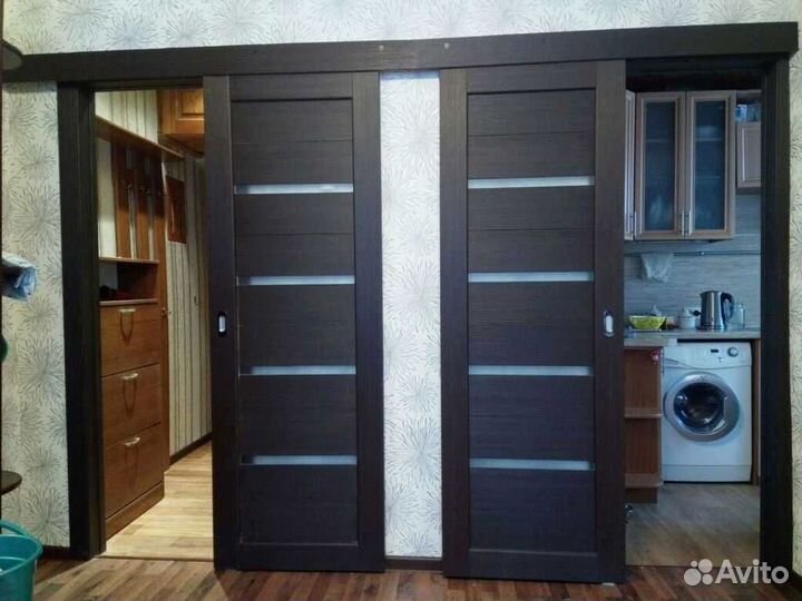 Раздвижные двери под ключ