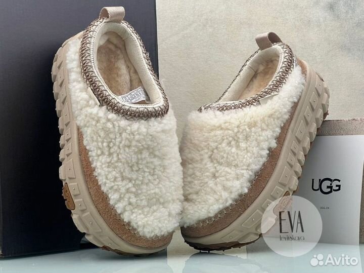 Женские слипоны Ugg Venture Daze Cozy Natural