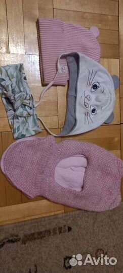 Шапка осенняя для девочки