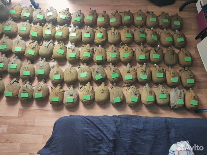 Фляга армейская СССР с чехлом