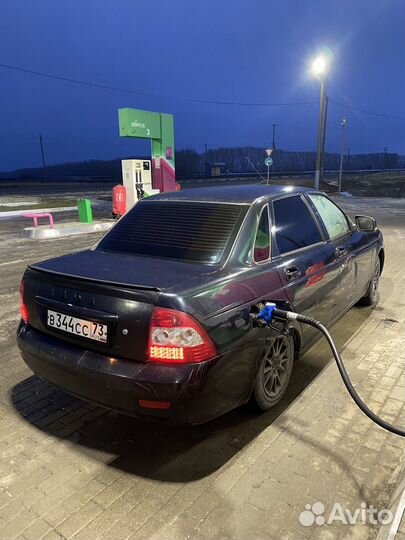 Задний бампер priora 1