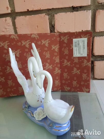 Пара лебедей