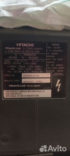 Телевизор toshiba рабочий