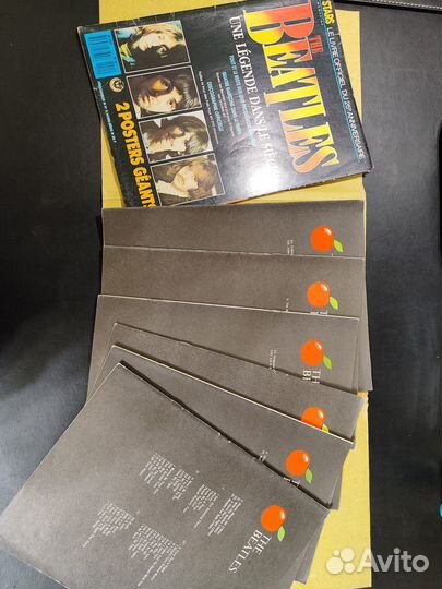 The Beatles ноты ко всем альбомам. Два постера и ж