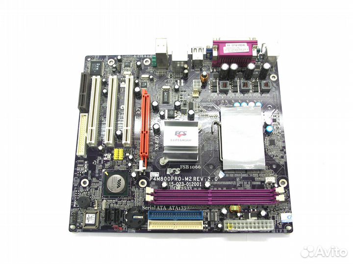 Материнская плата S-775 EliteGroup P4M800PRO-M2